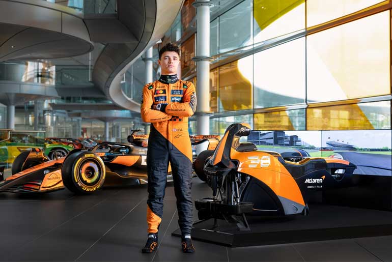 Racing Unleashed and McLaren Launch Cutting-Edge McLaren Racing Motion Simulator McLaren Racing Motion Simulator