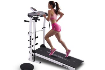 PowerMax Fitness MFT-400 Non-Electric Manual Treadmill