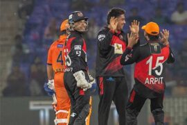 East Delhi Riders defeat the West Delhi Lions in a thrilling two-run game