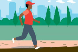 Does a 45-Minute Walk Indicate a Healthy Heart?