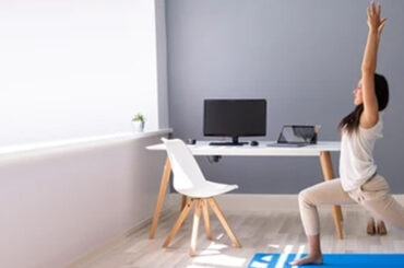 Bound by a desk? Seven Easy Workouts to Keep Fit at Work