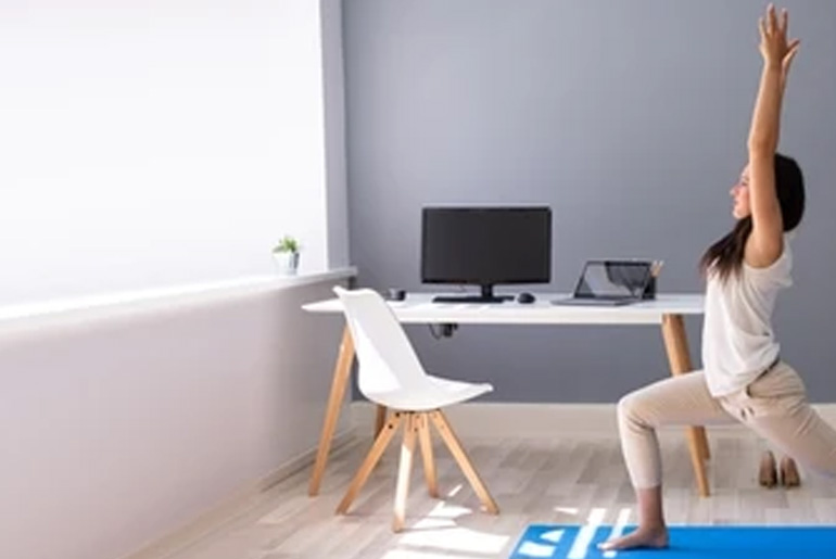 Bound by a desk? Seven Easy Workouts to Keep Fit at Work