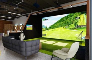 GolfSuites Swings Indoors with New Simulator Lounge Model