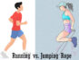 Running vs. Jumping Rope