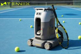 Tenniix will serve the first vision-based AI tennis robot at CES 2026
