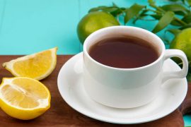 coffee with lemon