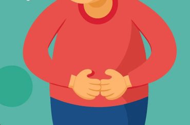 Feeling heavy, burping, and having a tight stomach